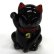 画像2: 招き猫のガラス細工　カラー招き猫　ブラック (2)
