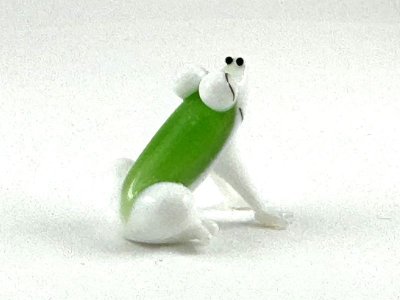 画像6: 笑いカエル（細）　湘南の海　ガラス細工　雑貨　置物