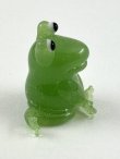 画像2: 座りカエル　ガラス細工　雑貨　置物　かえる　蛙　frog
