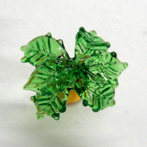画像: ねじりヤシの木　花　ガラス細工　雑貨　置物