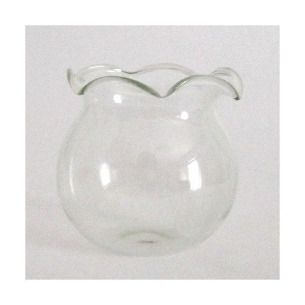 画像1: 金魚鉢　ガラス細工　雑貨　置物