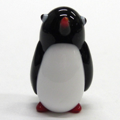 画像: ふっくらペンギン　ガラス細工　雑貨　置物