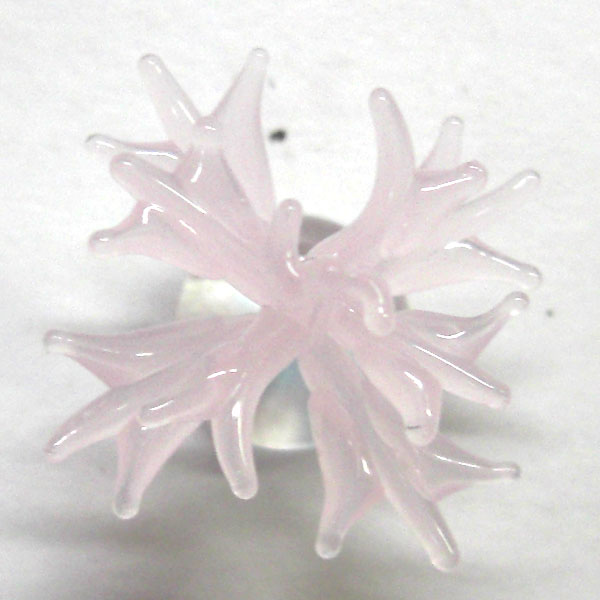 画像: サンゴ　珊瑚（立体）　ピンク　ガラス細工　雑貨　置物