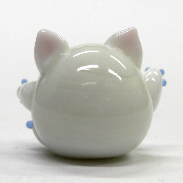 画像: 福招き猫　Ｌ　ガラス細工　雑貨　置物